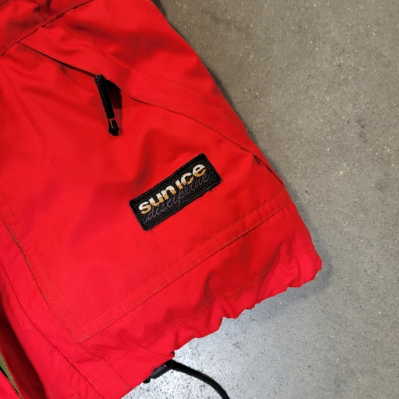 Vintage 80s Sun Ice Discipline Mens 38 medium Full Zip Hooded Ski Parka Jacket - Picture 14 of 14